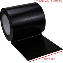 1 Roll Heavy Duty Waterproof Repair Tape, Suitable For RV Awnings, Tarps, Fabrics, Tents, Boat Covers, Canvas, Outdoor Gear, Instant Repair - Black - View 14