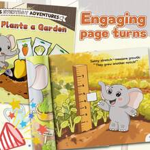 Aktivitas Pembelajaran Matematika dan Alam Awal Ellie Si Gajah, Berhitung 1-10, Pengenalan Angka, Menanam di Kebun, Benih & Pertumbuhan Tanaman, Pengamatan Cuaca, Membaca Bahasa Inggris Bergambar, Sains Awal & Keterampilan Hidup, Praktik Kelas di Rumah & Belajar di Rumah - Seri Ellie si Gajah - View 11