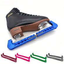 2pcs Adjustable Ice Skate Blade Guards, Anti-Slip Blade Protectors For Figure Skating And Hockey Skates, Protective Skating Accessories, Blade Guards For Training, Hockey And Figure Skating Equipment - Multicolor - View 4