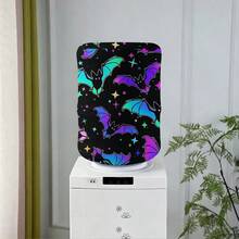 1pc Geometric Pattern Water Bucket Lid, Dust-Proof Decorative Cover, Water Dispenser Lid, Water Bucket Cap, Household Dust-Proof Cover, Reusable - View 14
