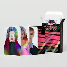 124pcs KATSEYE New Album WILD KPOP Star LOMO Collectible Holographic Photocards - 98282-kATSEYE - View 9