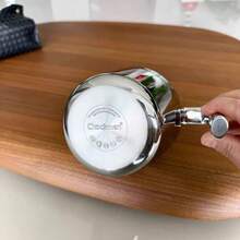 304 Stainless Steel Milk Pot, Creative Shaped Milk Pot, Deep Ramen Pot For Home Use, Gas Stove And Induction Cooktop Compatible, Thickened Shaped Milk Pot Baking Measuring Cup Heating Multi-Purpose Pot - View 4