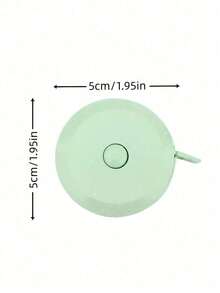 1pc/2pcs Retractable 60 Inch Mini Soft Tape Measure, Body Measuring Tape For Waist Measurement, Small Item Measurement, Crafts, Outdoor Portable, Office And School - Tape Measure - View 3