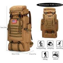 Outdoor Hiking Bag - Army Green - View 5