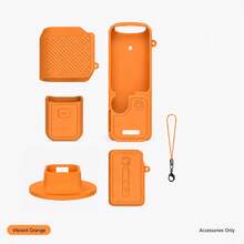 Silicone Protective Case For Osmo Pocket 4, Full Coverage Anti-Scratch And Anti-Collision Cover, Standard Version With Lanyard/Basic Version With Lanyard And Base, Macaron Color Series For Daily Use In VLOG, Hiking, Cycling, Travel And Other Scenarios (Accessories Only) - View 21