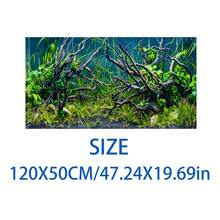Aquarium Underwater Background, Fish Tank Sticker, Suitable For Freshwater/Saltwater Fish Tank, Shrimp, Aquarium Decoration Vinyl Mural, Removable Without Residue - A - View 23