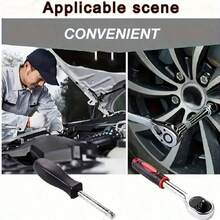 1 Set 115pcs Professional Car Repair Tool Kit: Portable Durable Easy-To-Use Ratchet Wrench Set, Suitable For Car, Boat, Motorcycle Repair And Home Industrial Maintenance, Includes Carrying Case, Christmas Halloween Gift - Multicolor - View 3