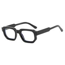 1pc Women's Black Frame Square Non-Prescription Glasses, Minimalist Luxury Design, Oversized Frame For Slimmer Face, Versatile For Daily Wear - Multicolor - View 7