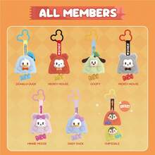 Miniso Disney Colorful Candy Series Blind Box Keychain, Random 1pc Cute ABS Bag Charm Pendant, 7 Styles Collectible Figurine Key Ring, Surprise Gift (Non-Plush Filled) - Random 1pc - View 5
