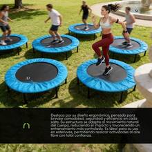 Fitness Trampolines - Blue - View 6