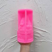 Christmas Tree Silicone Mold With Lid Wax Melt Burner Nutcracker Storage Concrete Silicone Mould Christmas Ornament - SZ947 - View 5