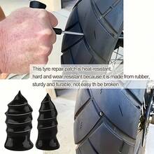 36pcs Assorted Size Vacuum Tire Repair Nails Set, Suitable For Motorcycle, Scooter Rubber Tubeless Tire Repair Tool, Glue-Free Tire Repair Nails, Suitable For Daily Tire Repair Tool. - 36pcs Tire Plug Kit - View 4