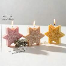 Standing Christmas Candy Cane Silicone Mold Snowflake Candle Mould Christmas Gingerbread Man Tree Soap Concrete Silicone Mould Christmas Home Resin Decor - Multiple Styles - View 7