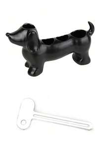 Cute Minimalist Dachshund Shaped Bathroom Storage Box Toothbrush Holder - Dachshund Electric Toothbrush Holder Storage Rack, Toothpaste Makeup Brush Storage Base, Cute Storage Base Bracket, Suitable For Electric Toothbrushes And Toiletries, Perfect Gift For Friends, Family, Classmates, Best Friends, Colleagues, Practical Gift For Back To School, Teacher's Day, Birthday, Also An Elegant Choice For Decorating Room, Bedroom And Home - Multicolor - View 13