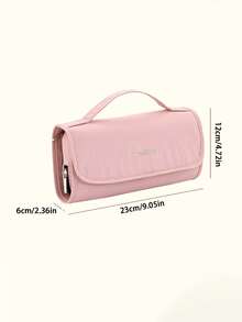3-In-1 Detachable Hanging Toiletry & Makeup Bag, Removable Independent Small Pouches, Handheld Travel Organizer, Foldable Hook-Style Wash Bag, Skincare & Cosmetic Storage Bag For Business Trips And Home - Multicolor - View 8