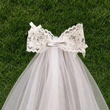 客製化 Soon To Be Mrs. 單身女派對面紗，新娘愛心印花珍珠面紗 - 多色-RZYTS1 - 查看 10