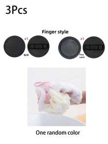 Exfoliating Body Scrub And Back Cleaning Tool, Available In Two Handle Styles, Coarse And Fine Textures To Meet Different Needs, Gently Removes Dead Skin Cells Without Pain, Suitable For Daily Bathing And Cleansing - Multicolor - View 16