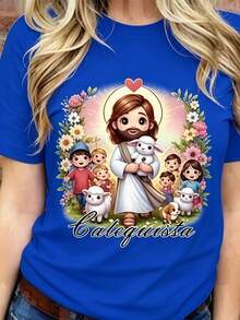 Women T-Shirts - Blue - View 7