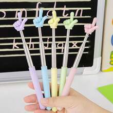 5pcs Retractable Pointer Sticks, Retractable Pointer, Suitable For Teachers, Retractable Finger Pointer, Retractable Reading Supplies, Birthday Gift, Party Supplies - A - View 1