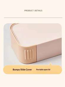 Portable Double-Layer Draining Soap Box - Nordic Style Travel Soap Box, Leak-Proof Push-Pull Sealed Design, Non-Slip Anti-Soaking Detachable Tray; Suitable For Bathroom Sink And Kitchen Countertop Storage, Ideal Gift For Travelers Or Homeowners - Multicolor - View 8