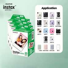FujiFilm Mini White-Edged Instant Photo Paper, Compatible With All Mini Models, Rich Colors, Fade-Resistant, Lightweight And Portable, A Perfect Choice For Travel, Parties, And Journaling. - White - View 14