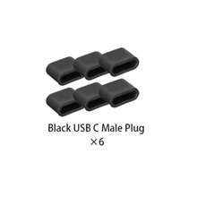 Multi‑Type USB Anti‑Dust Plugs, Silicone Port Covers For USB‑C, Micro USB, USB‑A, Port Protector Caps Compatible With IPhone S*Msung Android Devices For Port Dust Protection - Multicolor - View 11
