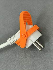 2pcs Easy-Grip European E/F Type Power Plug Puller, Hand And Foot Dual-Use Plug Removal Tool, Reusable Plug Disassembly Accessory, Suitable For Stuck And Inaccessible Wall Outlets; Ideal For Elderly, Arthritis Patients, And Individuals With Weak Grip - High Quality - View 6