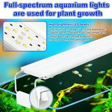 RGB Multi-Color Adjustable LED Aquarium Light With USB Connection And 3 Free Algae Scrapers-Ideal For Freshwater Aquariums, Promotes Aquatic Plant Growth, And Features Adjustable Lighting - View 4