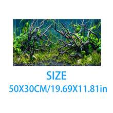 Aquarium Underwater Background, Fish Tank Sticker, Suitable For Freshwater/Saltwater Fish Tank, Shrimp, Aquarium Decoration Vinyl Mural, Removable Without Residue - A - View 33