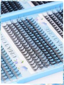 720/684/648 Pcs Large Capacity Cluster Lashes, Portable Segment Lash Extensions For Beginners, Soft Natural Look, Dense & Fluffy Individual Lashes, Long‑Lasting Lightweight, For Daily Makeup & Home DIY - D - View 7