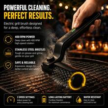 FUTUREM BBQ Cleaning Tool - Black - View 3