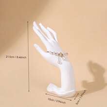 Creative Portrait Model Neck Display Stand, Collarbone Chain Holder, Necklace Ring Bracelet Jewelry Hanging Display Prop - Multicolor - View 20
