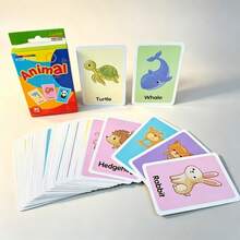 36pcs/Set Flash Cards, Toddler Flash Cards, Fun Learning And Educational Flash Cards, Letters And Numbers Early Learning Flash Cards For Preschool Children - Multicolor - View 3