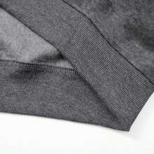 Áo khoác hoodie kéo khóa nam phong cách streetwear, áo nỉ xám kéo khóa toàn thân có túi kangaroo, chất vải mềm phù hợp cho phiêu lưu ngoài trời, tập gym và mặc hàng ngày - Xám - Xem 6