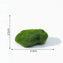 5pcs Miniature Resin Dock Bridge & Artificial Foam Moss Stone Set, Fairy Garden Micro Landscape Decor, Suitable For DIY Potted Plants, Succulents And Terrarium Decoration - A - View 7