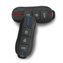 Silicone Car Key Cover Remote Fobs Cases Protector Auto Accessories For Dongfeng Fengon Fengguang IX5 580 IX7 Seres SF5 2021 - A - View 5