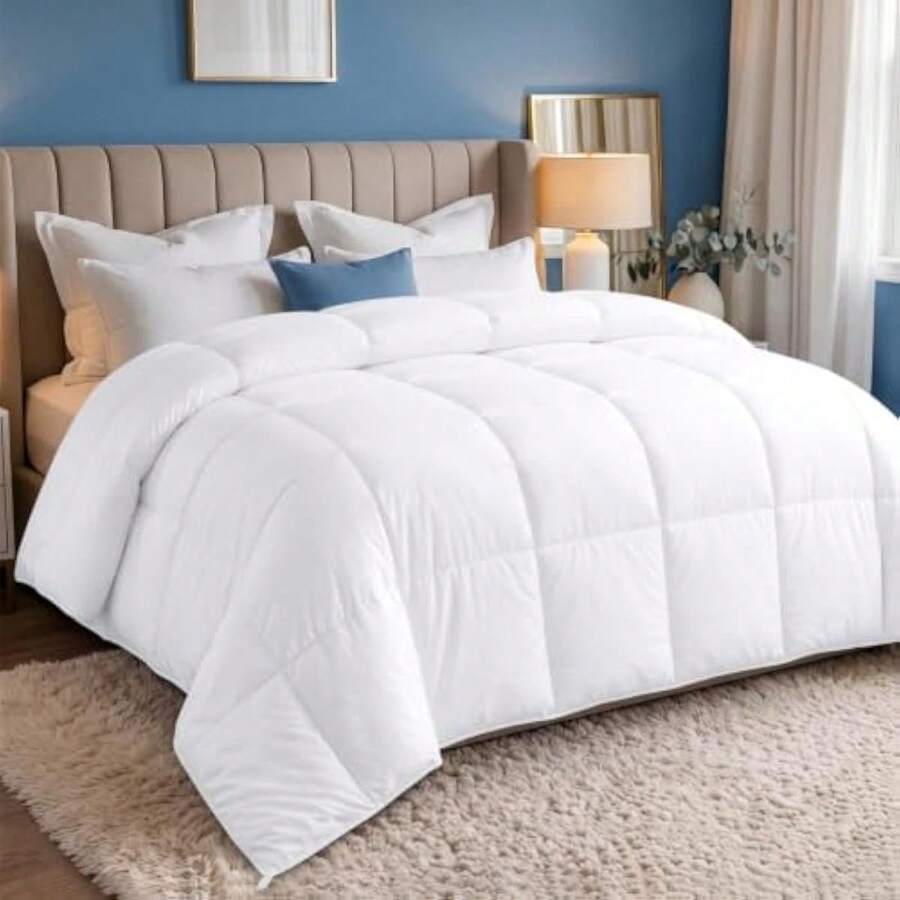 Duvets & Down Comforters - White - View 1