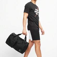 Nike Utility Power Padded Strap Sports Training Adjustable Shoulder Strap Polyester Camping Bag Gym Bag Travel Bag Unisex - Black - View 6