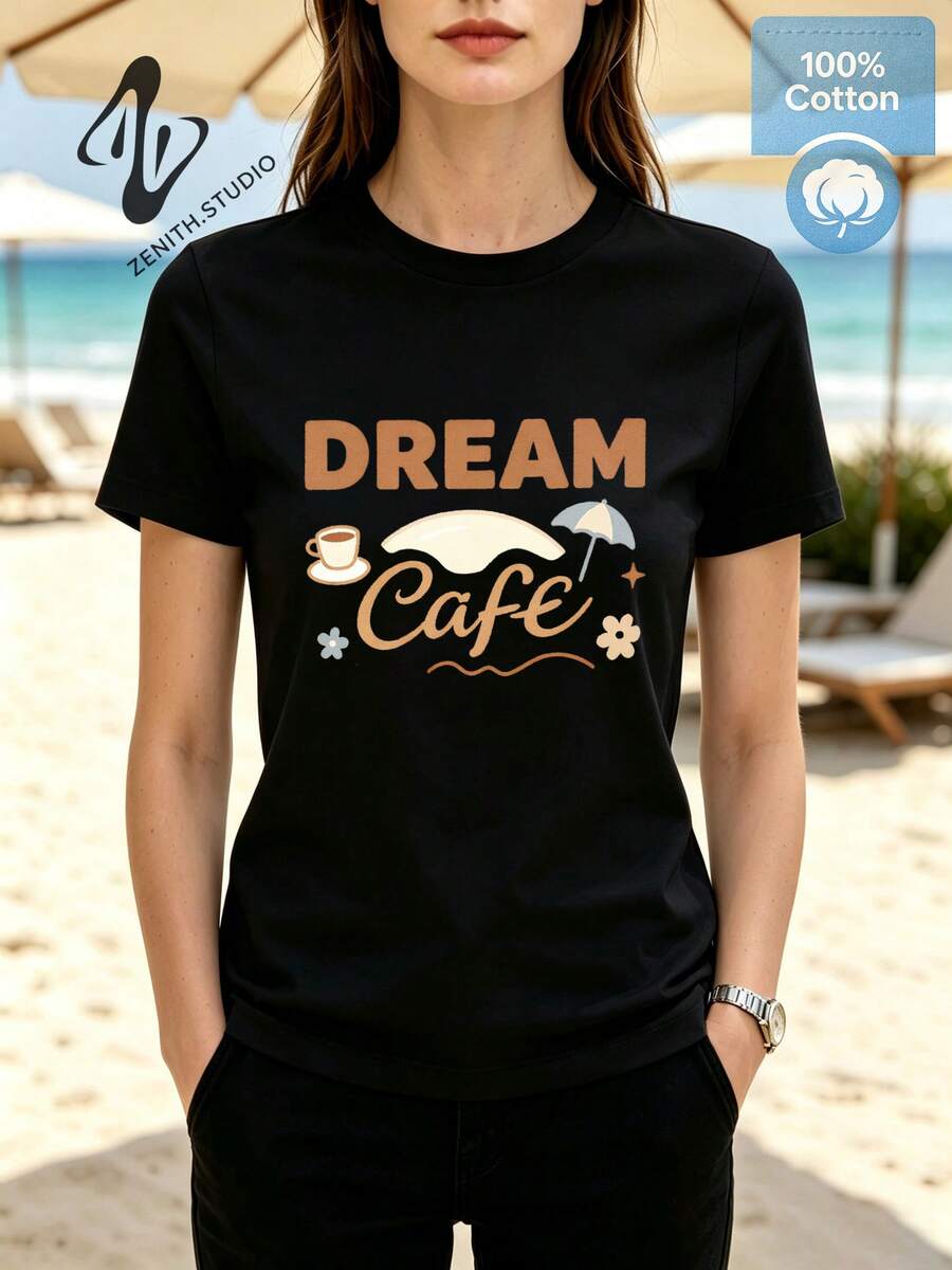 Women T-Shirts - Black - View 1