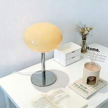 1pc Dimmable Glass Table Lamp - USB Powered, Adjustable Brightness - Stylish Ambient Light, Suitable For Living Room, Bedroom And Home Office - Perfect Bedside Decor, Enhances Room Atmosphere - 3 Colors - View 8