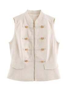 Women Tank Tops & Camis - Off White - View 2