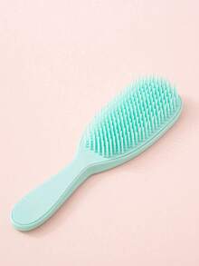 Soft Bristle Hair Brush - Painless Dry & Wet Use, Suitable For All Hair Types (Straight, Curly, Thick, Fine) - Anti-Static, Gentle Scalp Massage, Anti-Tangle Styling Comb, Suitable For Women, Children And Men - Macaron Color - Multicolor - View 5