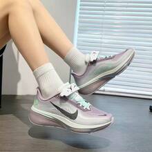 Nike New Women's REVOLUTION 8 Running Shoes Cushioned Casual Athletic Sneakers - Grayish Purple/green - View 3