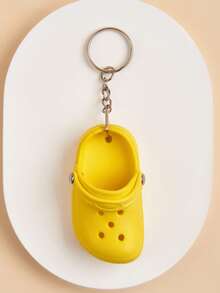 Miniature Realistic Clog Keychain, Keychain Accessory, Shoe Keyring,Key Rings, DIY Accessory,Holidays, Birthdays, Gift For Friends, - Multicolor - View 15