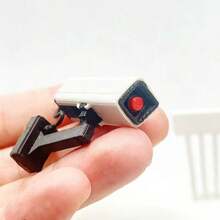 1:12 Miniature CCTV Camera Closed Circuit Miniature Ornament Mini Surveillance Model OB11 Scene Decoration BJD Toy Photography Prop, Random Style Sent - Multicolor - View 1