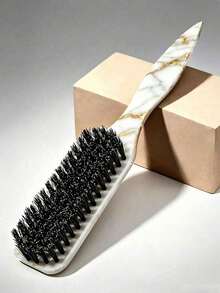 1pc Plastic Comb, Fragrance-Free Professional Styling Brush, Unisex Hair Comb, Professional Beard Brush, Suitable For Thick/Fine Hair, Easy To Section And Comb, Effectively Detangles Hair, Smooths Hair, Volumizes Long Hair, Softens Curly Hair, Suitable For Travel, Bathroom, Beach, Easy To Store, Essential For Makeup Styling, Daily Hair Care, Back To School Essential, Travel Essential, Recommended As Christmas Gift, Halloween Gift. - Multicolor - View 9