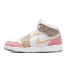 Nike 女款 Air Jordan 1 休閒板鞋 - 粉色 - 查看 7