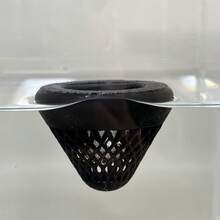 1PC 3D Printed Floating Aquarium Planting Basket Plastic Decorative Hydroponic Plant Basket Growing Pots Coexistence Floating Pot - A - View 6