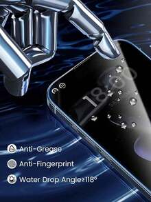 Gorilla Hero 3pcs Privacy Screen Protector, With Dust-Free Installation Kit, One-Cover One-Pull, Easy And Accurate Installation, Precise Cutout Design, No Camera Obstruction, Significant Privacy Protection, Compatible With IPhone Ultra/18 Pro Max/18 Pro/18/17E/17 Pro Max/17 Pro/17 Air/17/16 Pro Max/16 Pro/16 Plus/16/15 Pro Max/15/14/13/12 And Other Models. - Black - View 6