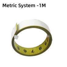 Woodworking Self-Adhesive Tape Measure, T-Shaped Track Tape Measure, Metric, Durable Workbench Ruler, Backed With Strong Adhesive, Suitable For Oblique Cut Track Router Table Saw, Measuring Tool - Forward - View 13